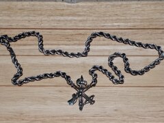 Lant Legiunea spaniola din argint cu Isus Hristos